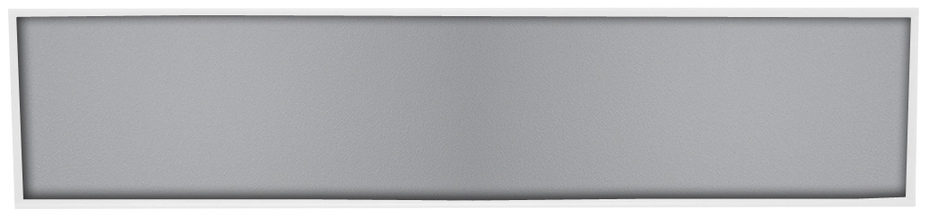 Bílý širokoúhlý Infrapanel 1000W - 1850 x 650 mm - Rám bílý