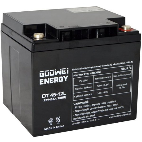  Baterie GOOWEI ENERGY OTL45-12 